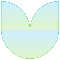 Abstract shape for entimo sustainability initiative