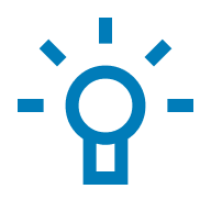 Innovation icon representing entimo's future-ready approach to clinical trials.