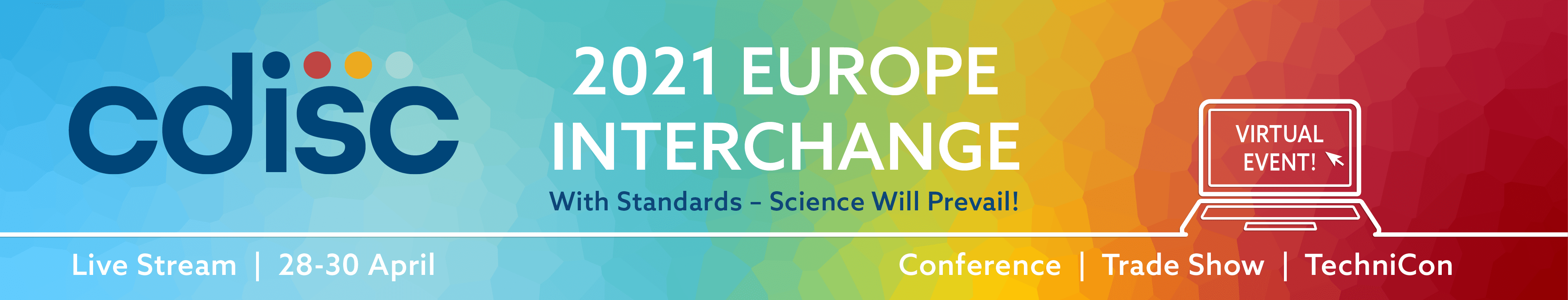 Logo for CDISC Europe Interchange 2021