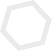 A light gray outline of a hexagon symbolizing how entimo connects research to compliance.