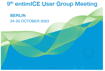 Logo for entimICE User Group Meeting 2023